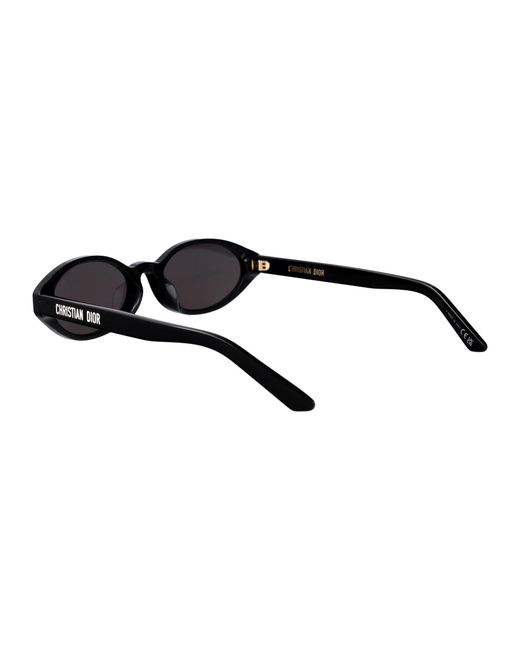 Dior White Full-Frame Sunglasses