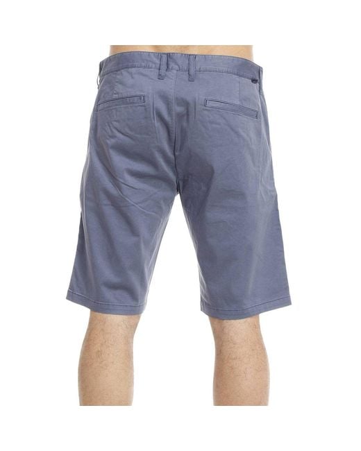 Armani Jeans Blue Logo Casual Shorts for men