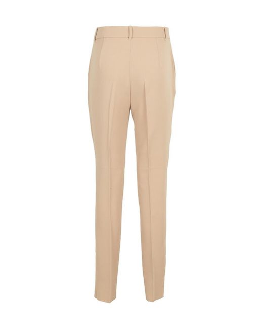 Max Mara Natural Logo Casual Pants