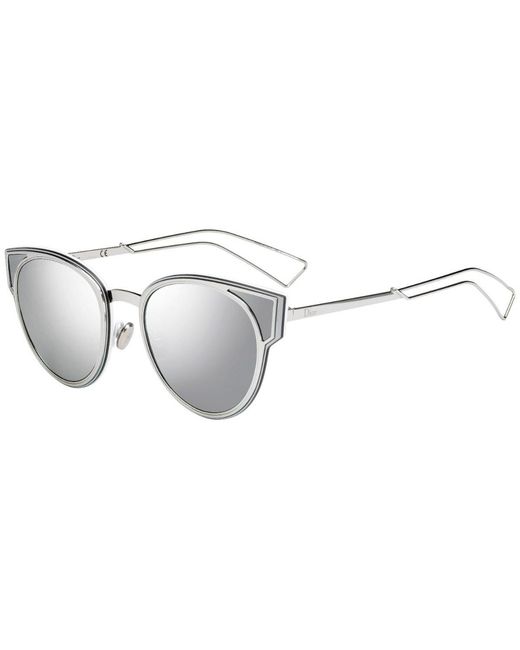 Dior White Logo Sunglasses