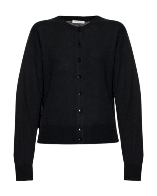 By Malene Birger Black Montie Buttoned Cardigan