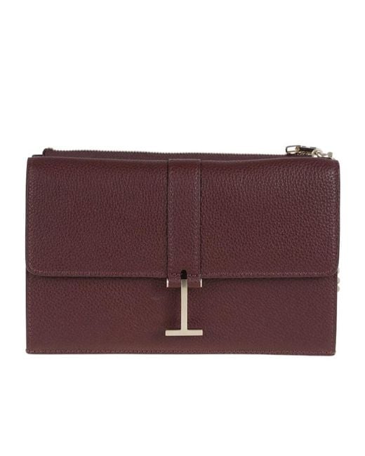 Tom Ford Purple Chain Shoulder Bag