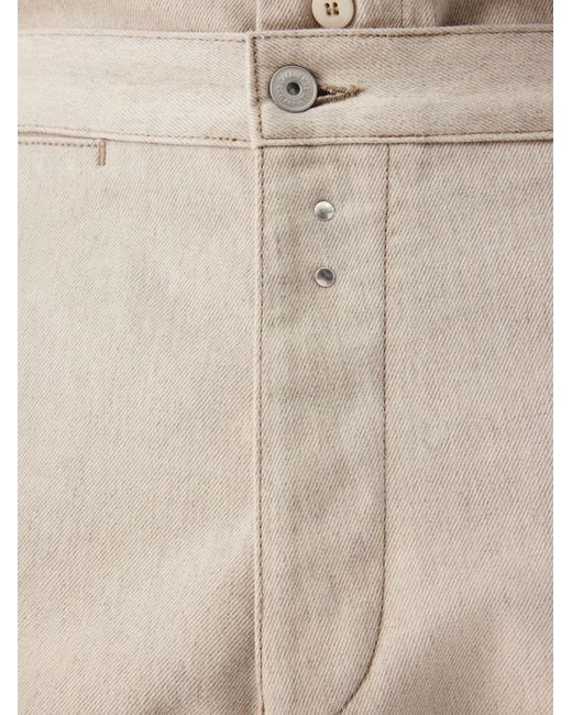 Jacquemus Natural Paysan De Nîmes Straight-Leg Pants for men