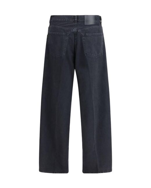 Haikure Blue Bethany Wide-Leg Jeans