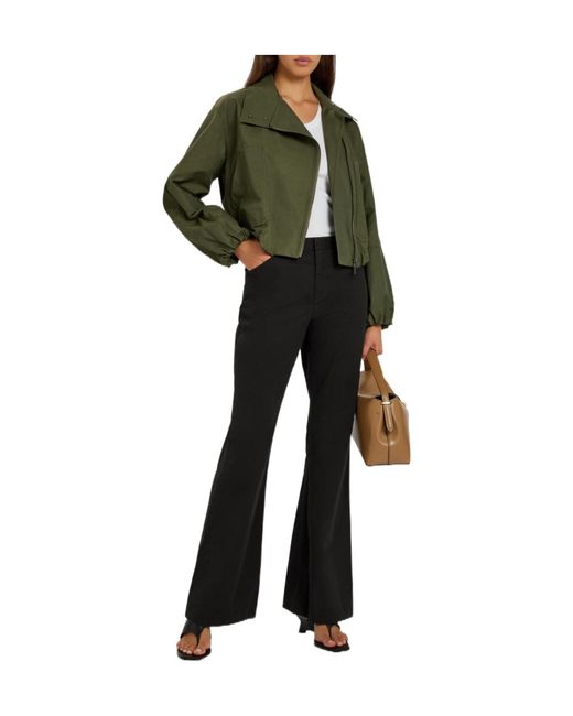 Vince Black Stretch Cotton Pants