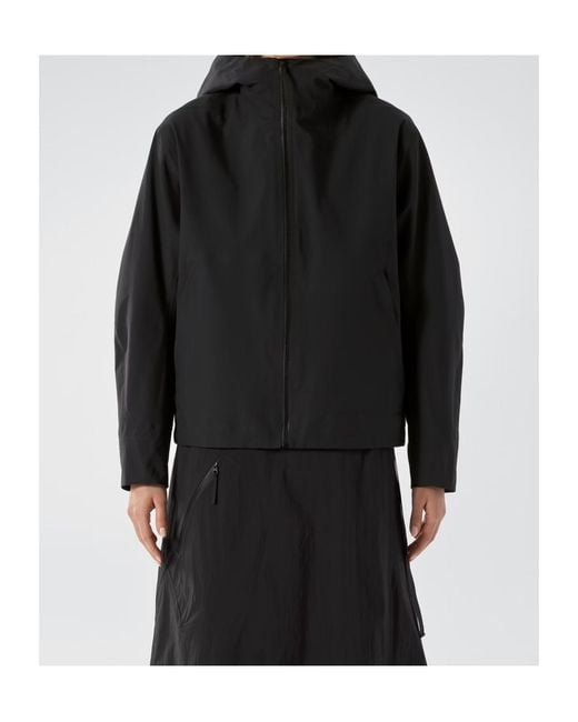 Veilance Black Asset Sl Hooded Jacket