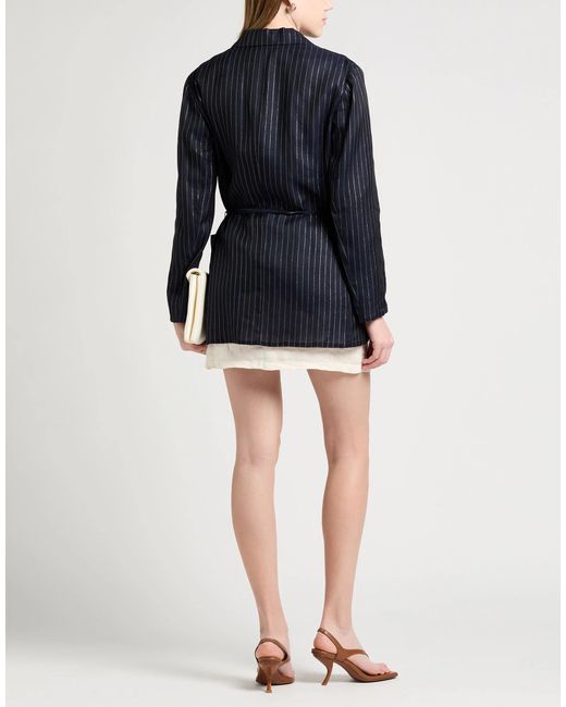 Brunello Cucinelli Black Double-Breasted Blazer