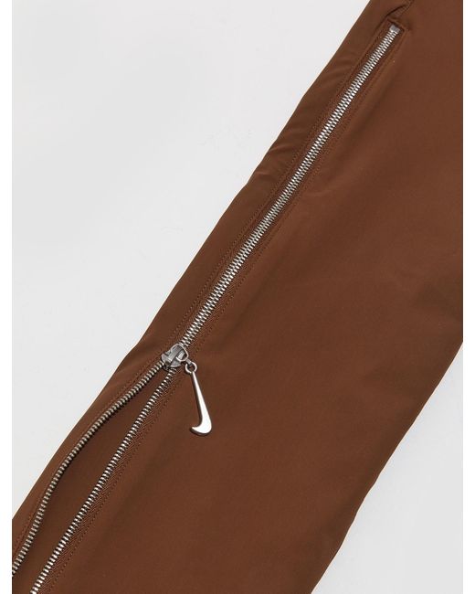 Nike Brown X Jacquemus Slim Fit Trousers