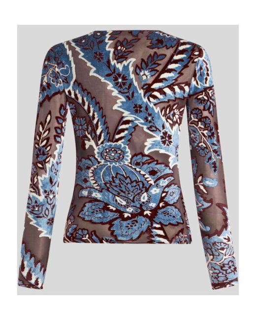 Etro Blue Top
