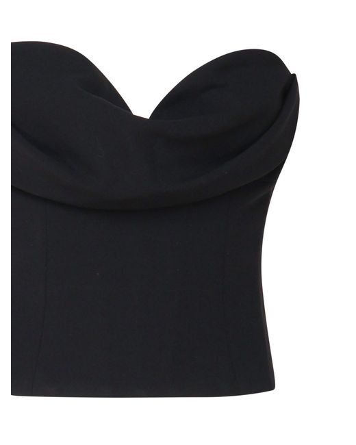 Magda Butrym Black Sleeveless Vest