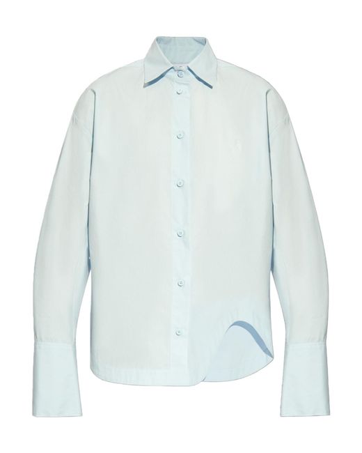 The Attico Blue The Eliza Shirt