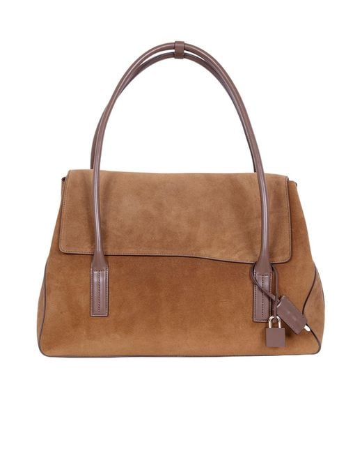 Tom Ford Brown Top Handle Shoulder Bag