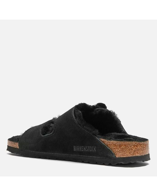 Birkenstock Black Buckle Slippers