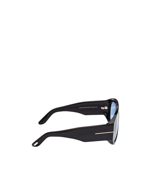 Tom Ford Blue Eyewear Pilot Frame Sunglasses for men