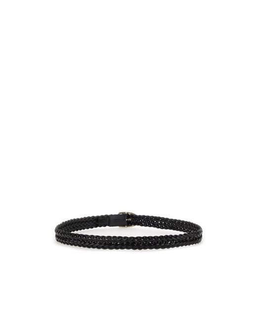 Tom Ford White Braided Belt for men