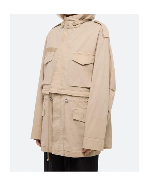 Helmut Lang Natural Convertible Field Jacket