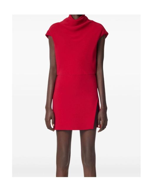 Versace Red Midi Dresses
