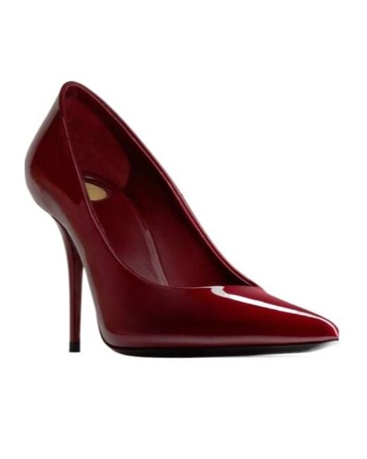 Saint Laurent Purple Norma Pointed Toe Pumps