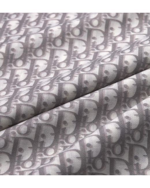 Dior White Oblique Maxi Stole