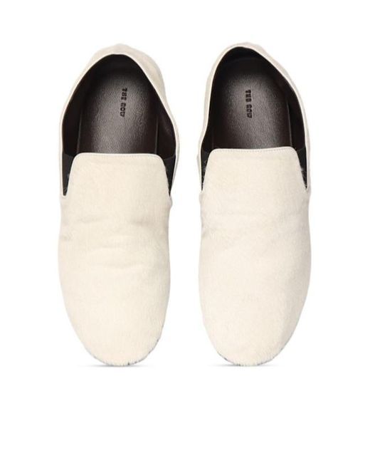 The Row Natural Vincit Puts On Loafers