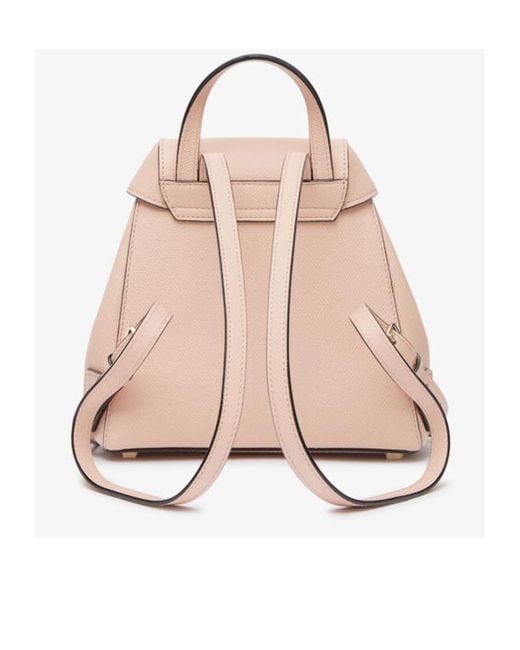 Valextra Pink Iside Mini Backpack