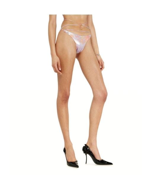 DIESEL White Nadine High-Leg Bikini Briefs