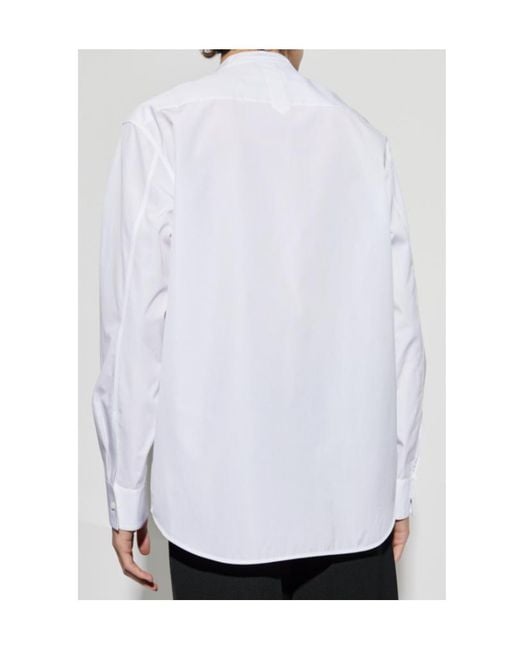 Jil Sander White Shirt With Pocket for men