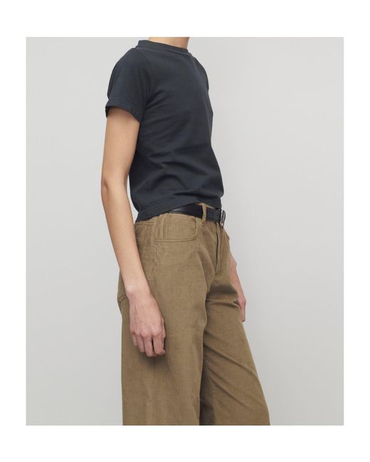 The Row Black Short-Sleeved T-Shirt