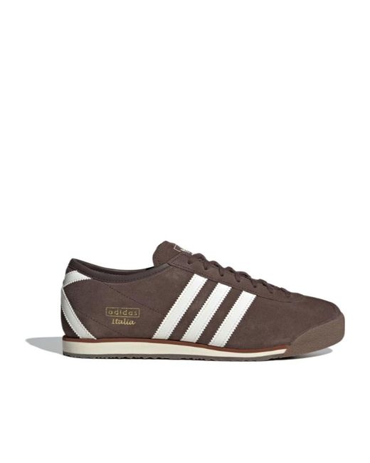 Adidas Originals Brown Italia 70S Low-Top Sneakers for men
