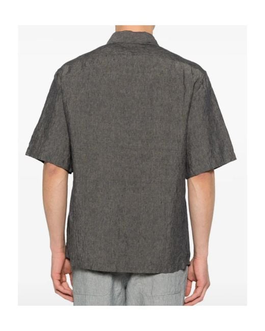 Barena Gray Pocket Button Shirt for men