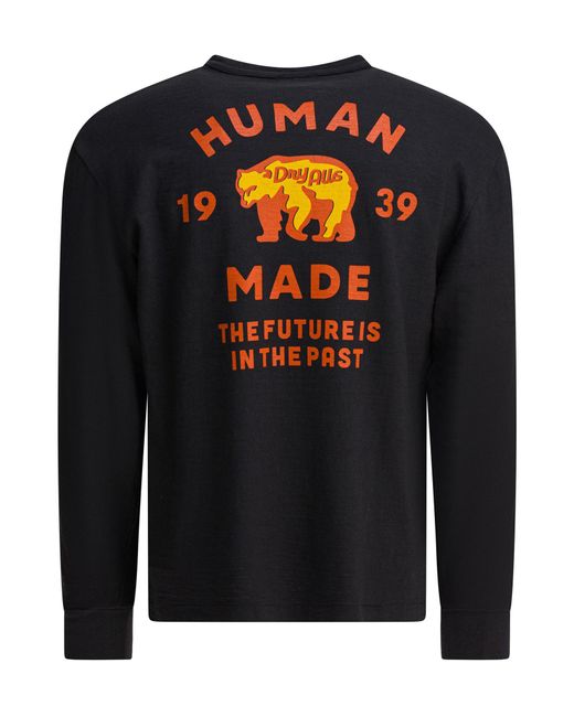 Human Made Black Long-Sleeved T-Shirt for men