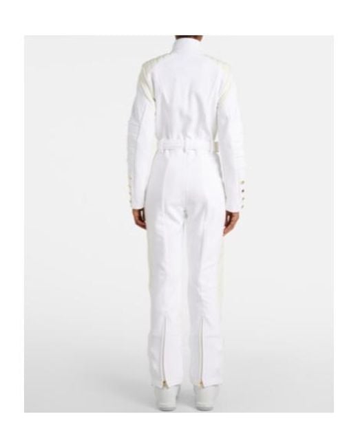 Bogner White Jani Ski Suit