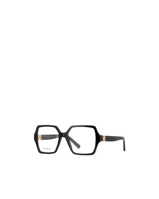Givenchy White Eyewear Square-Frame Glasses