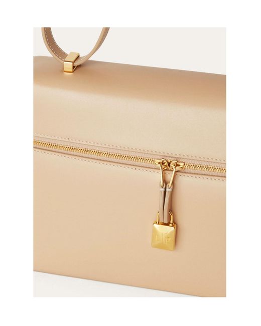 Loro Piana Natural Zip-Open Shoulder Bag