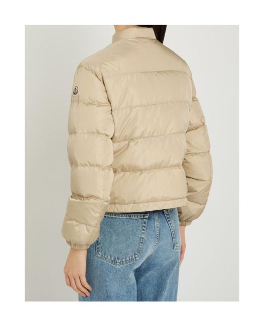 Moncler Natural Achillee Padded Panelled Nylon Jacket