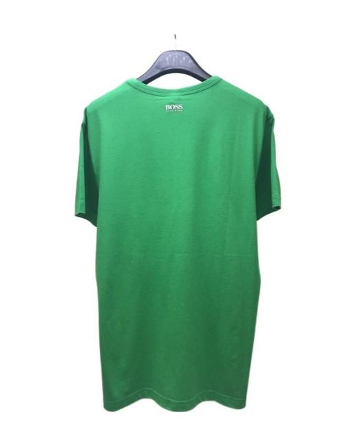 Boss Green Logo Round-Neck T-Shirt for men
