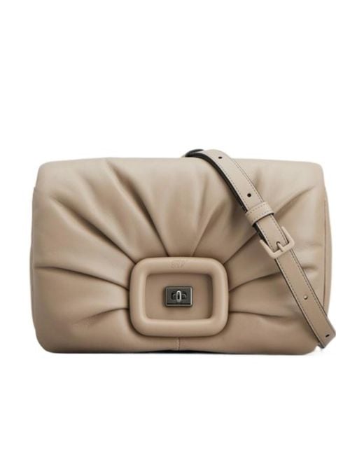 Roger Vivier Natural Viv' Choc Me Bag