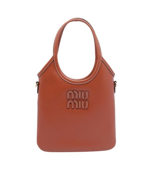Miu Miu Red Ivy Shoulder Bag