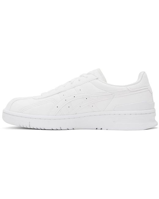 Comme des Garçons White Round-Headed Low-Top Casual Shoes