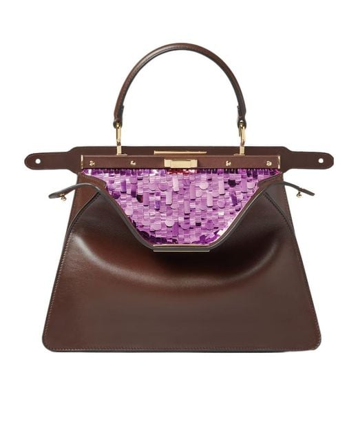 Fendi Multicolor Peekaboo Iseeu Medium Tote Bag