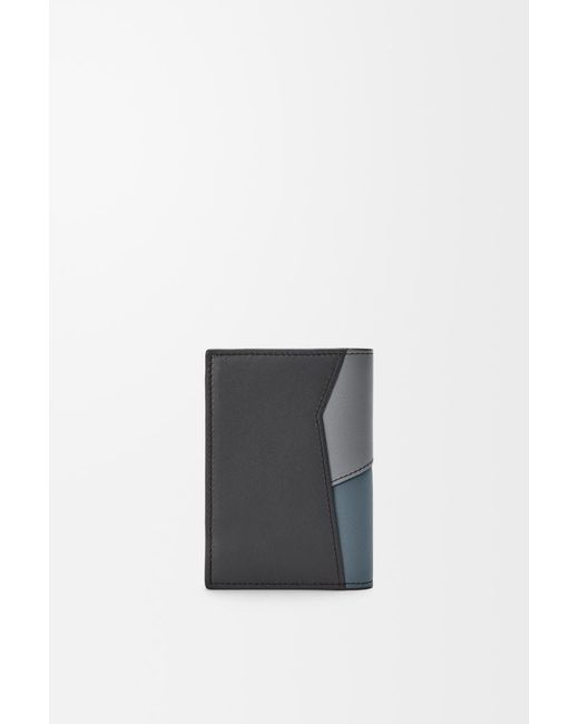 Loewe Gray Puzzle Edge Bifold Wallet for men