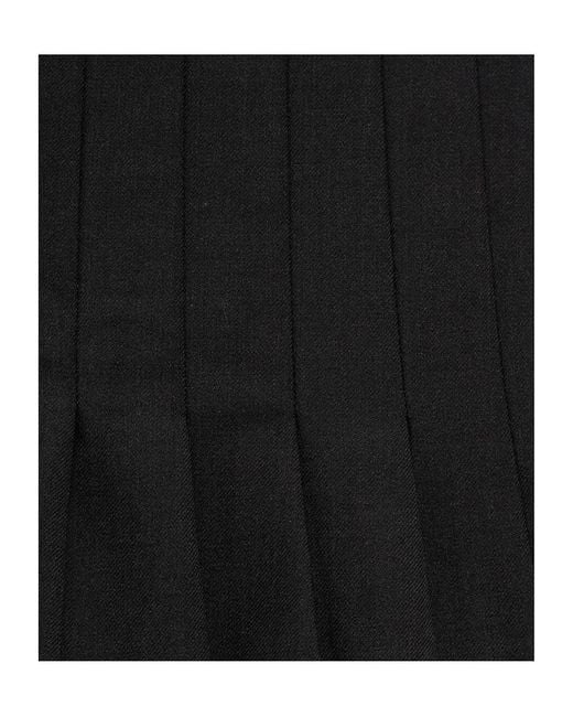 Paloma Wool Black Pleated Skirt