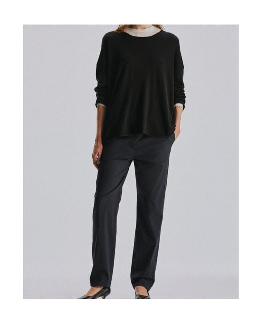 The Row Black Palesi Sweater