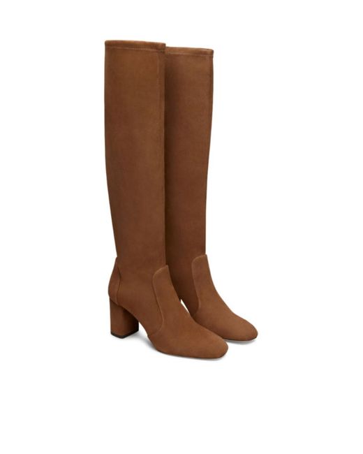 Stuart Weitzman Brown Lucie Boot 75