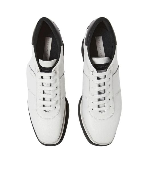 Stella McCartney White Sneakelyse Platform Trainers