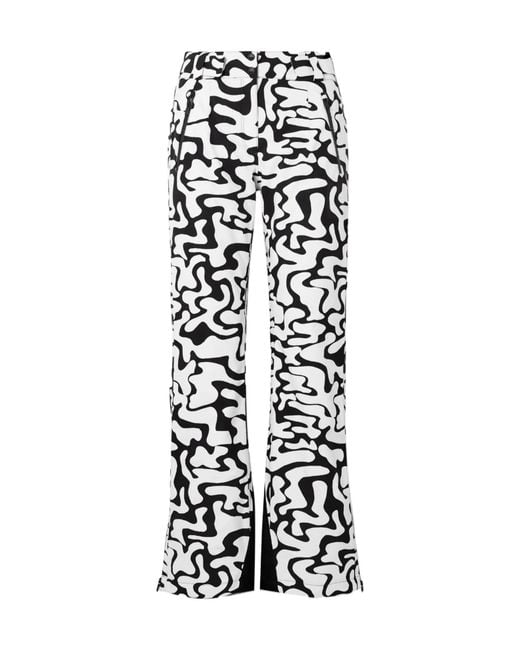 Aztech Mountain White Printed Padded Ski Pants