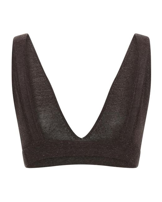 P.A.R.O.S.H. Black P.A.R.O..H. 'Baby Girl' Bra