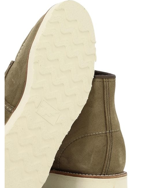 Red Wing Brown 6 Inch Moc Lace-Up Boots for men