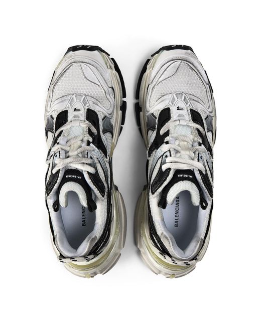 Balenciaga White Simple Sports Shoes for men