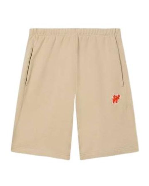 KENZO Natural Elephant Logo' Embroidered Short for men